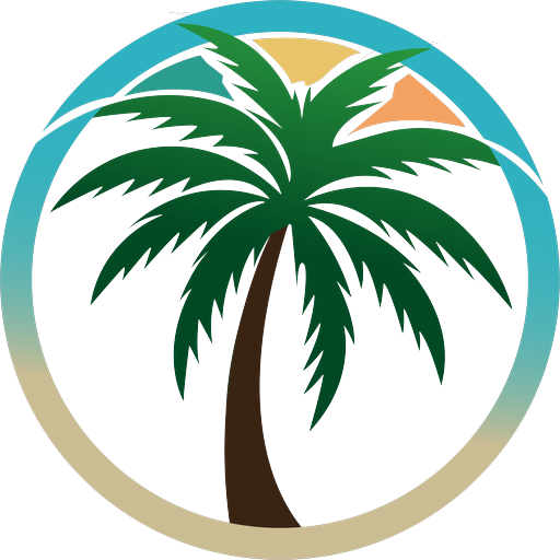 Choice Maid palm tree logo